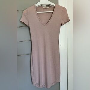 Aritzia Golden TNA Inland Dress